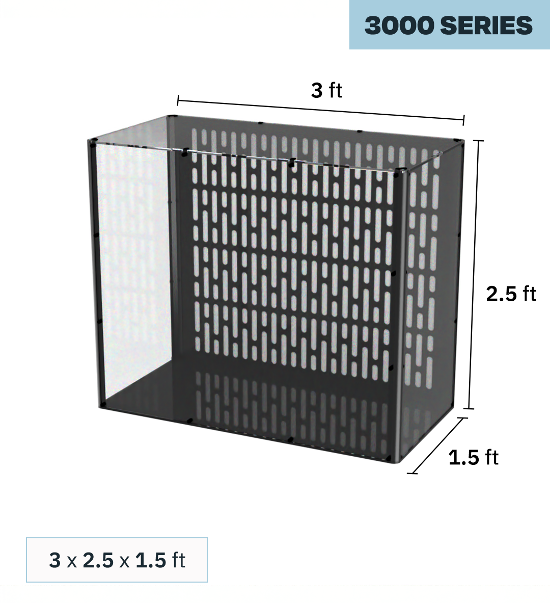 PREORDER: Scobo® Stacker 3025-DS (3L x 2.5H x 1.5D') – Scobo