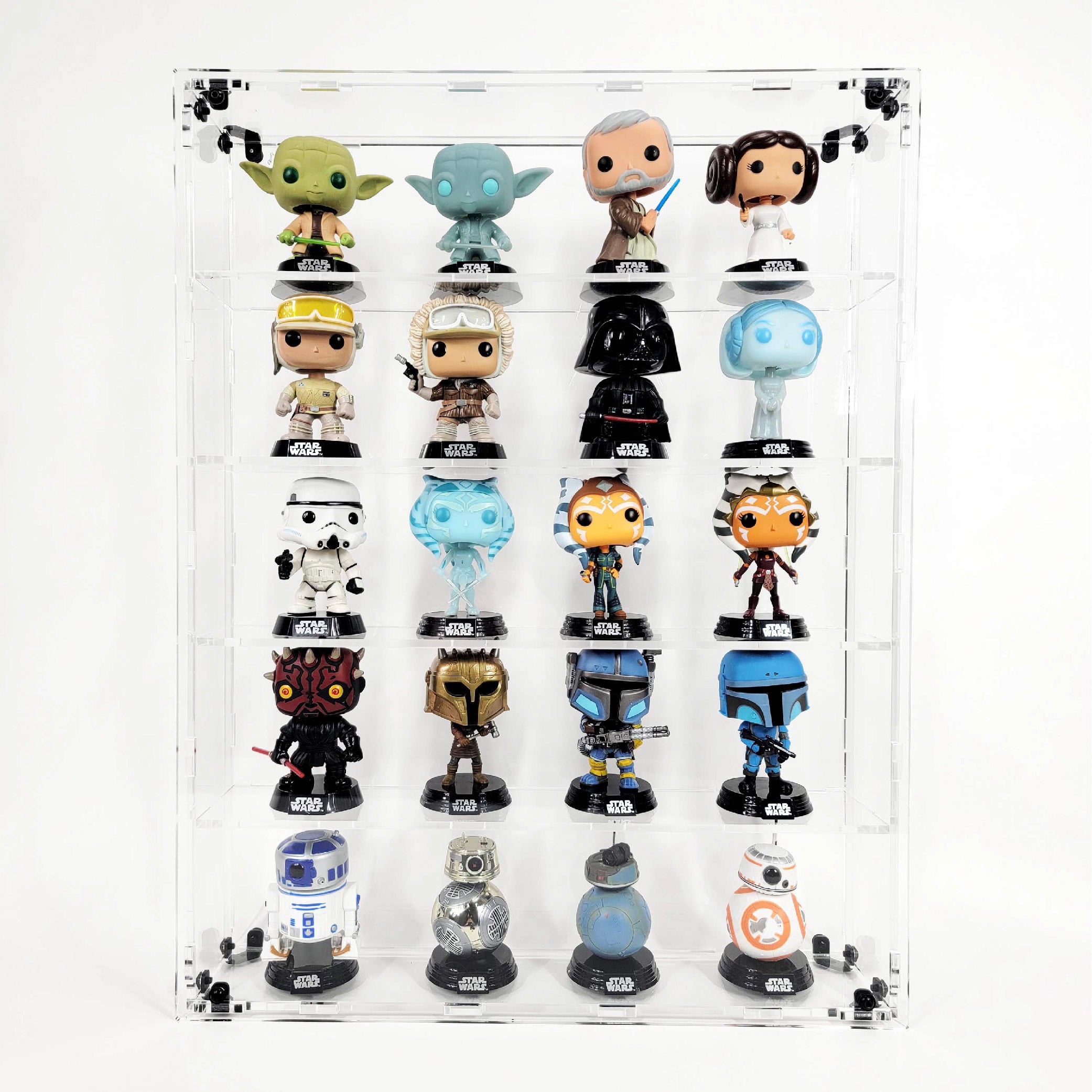 5Shelf POP Figure Display Case Scobo Design, LLC