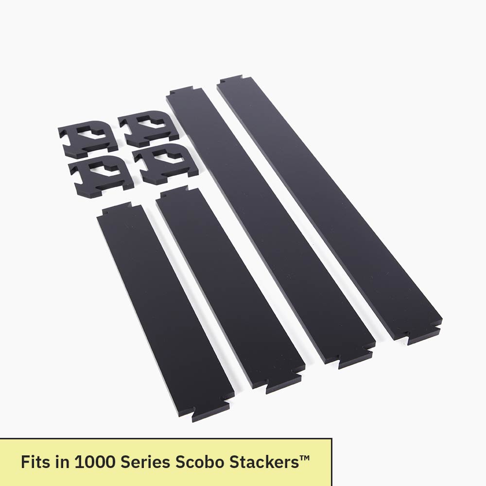 Scobo Stacker 1000 Series Vertical Stacking Kit Scobo Design LLC scobo-stacker-1000-series-vertical-stacking-kit-scobo-design-llc
