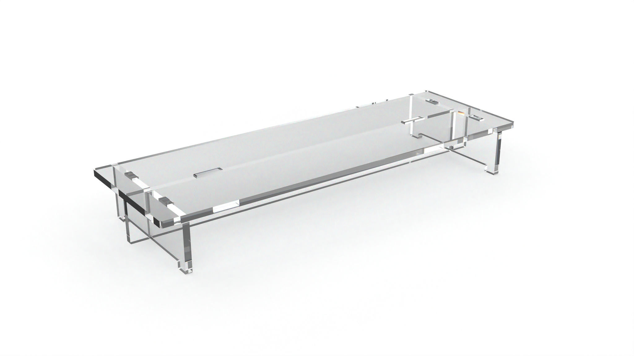 Ikea Riser 15in Wide 1-Tier Acrylic Stadium Riser for IKEA® Detolf Display Case ...