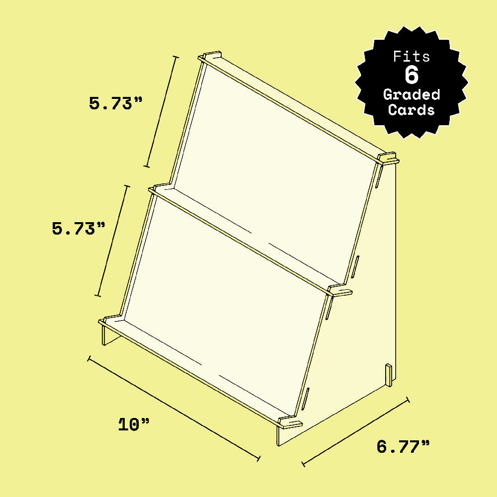 2-Tiered Card Display Stand 2-Tiered Card Display Stand